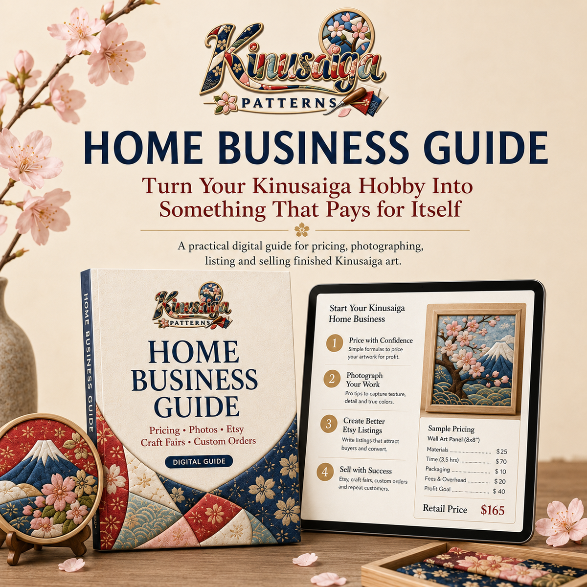 Sell Your Kinusaiga – Pricing, Etsy & Craft Fair Guide