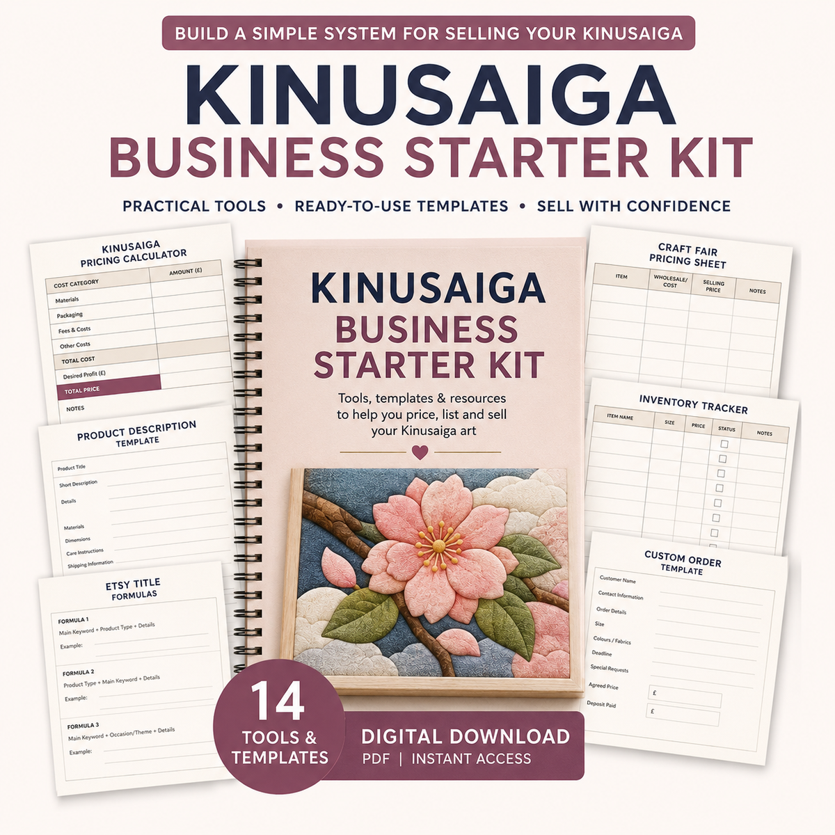 Kinusaiga Business Starter Kit – Pricing, Listings & Sales Tools